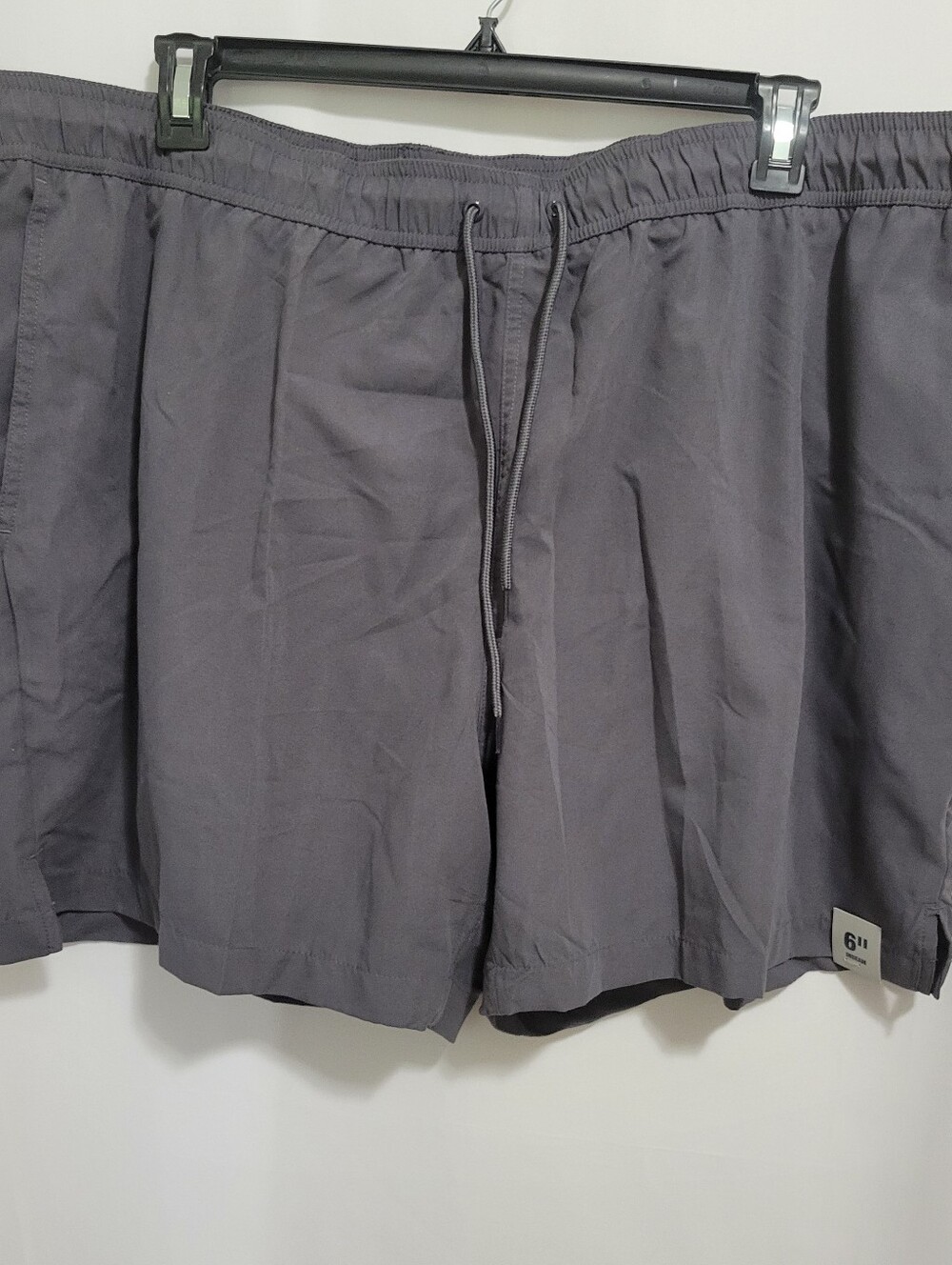 George Men's Dark Gray Swim Trunks. Size 3XL. NEW